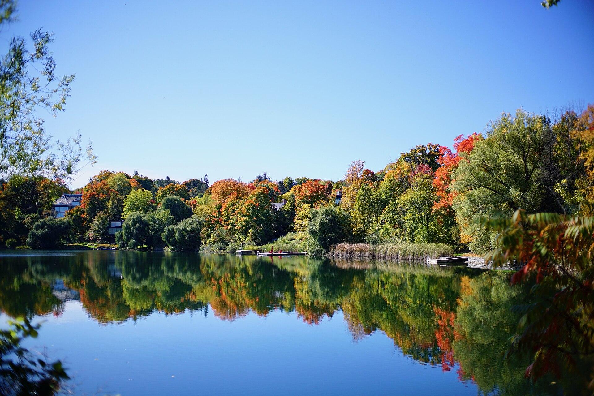McKay Lake in autumn, Rockcliffe Park, Ottawa